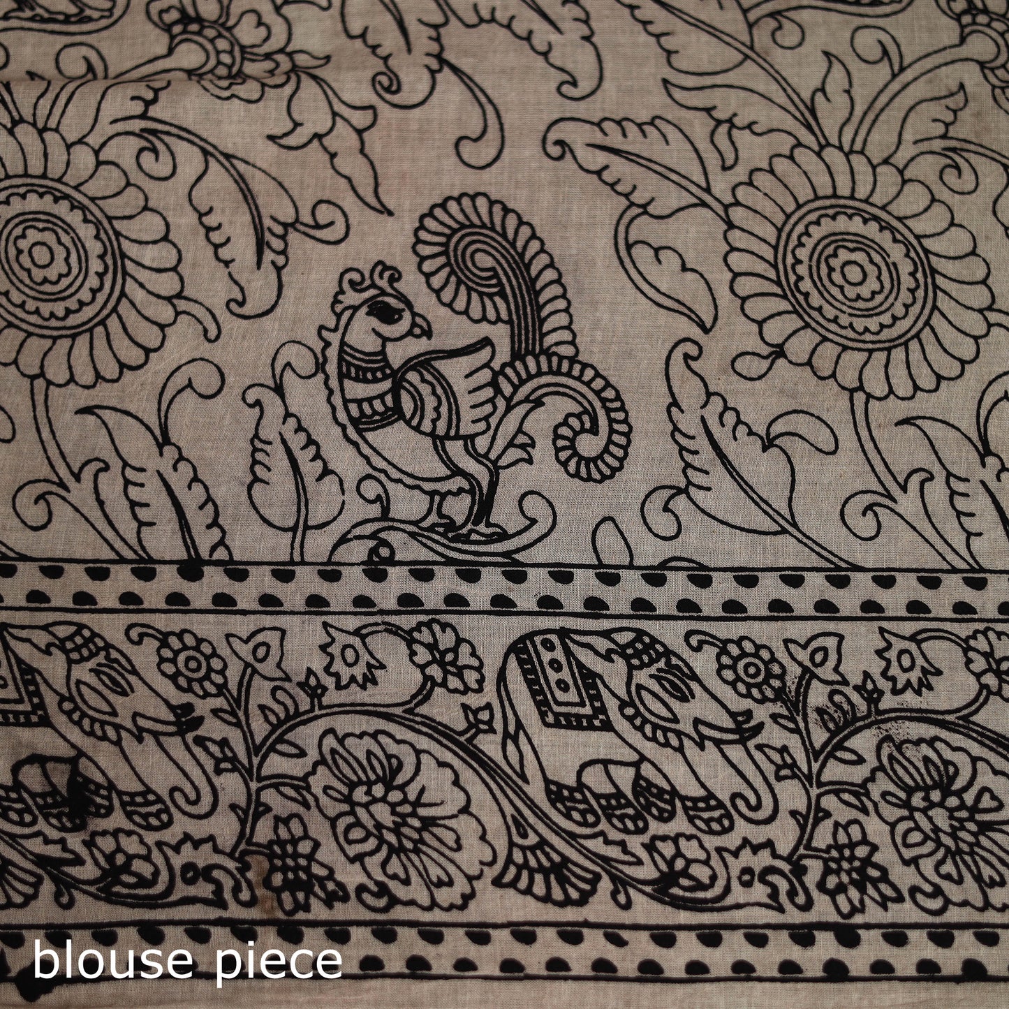 Kalamkari Printed Cotton Saree 43