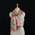 Ranihati Chanderi Silk Hand Embroidered Stole 143
