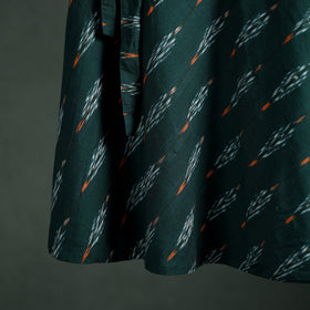 Pochampally Ikat Cotton Wrap Around Skirt 61