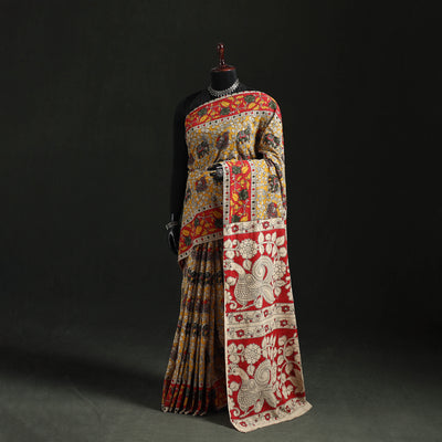Kalamkari Printed Cotton Saree 44
