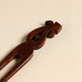 Hand Carved Sheesham Wood Juda Stick 44