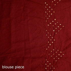 Kutch Bandhani Tie-Dye Cotton Saree 92