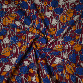 Kalamkari Print Cotton Unstitched Blouse Piece 09