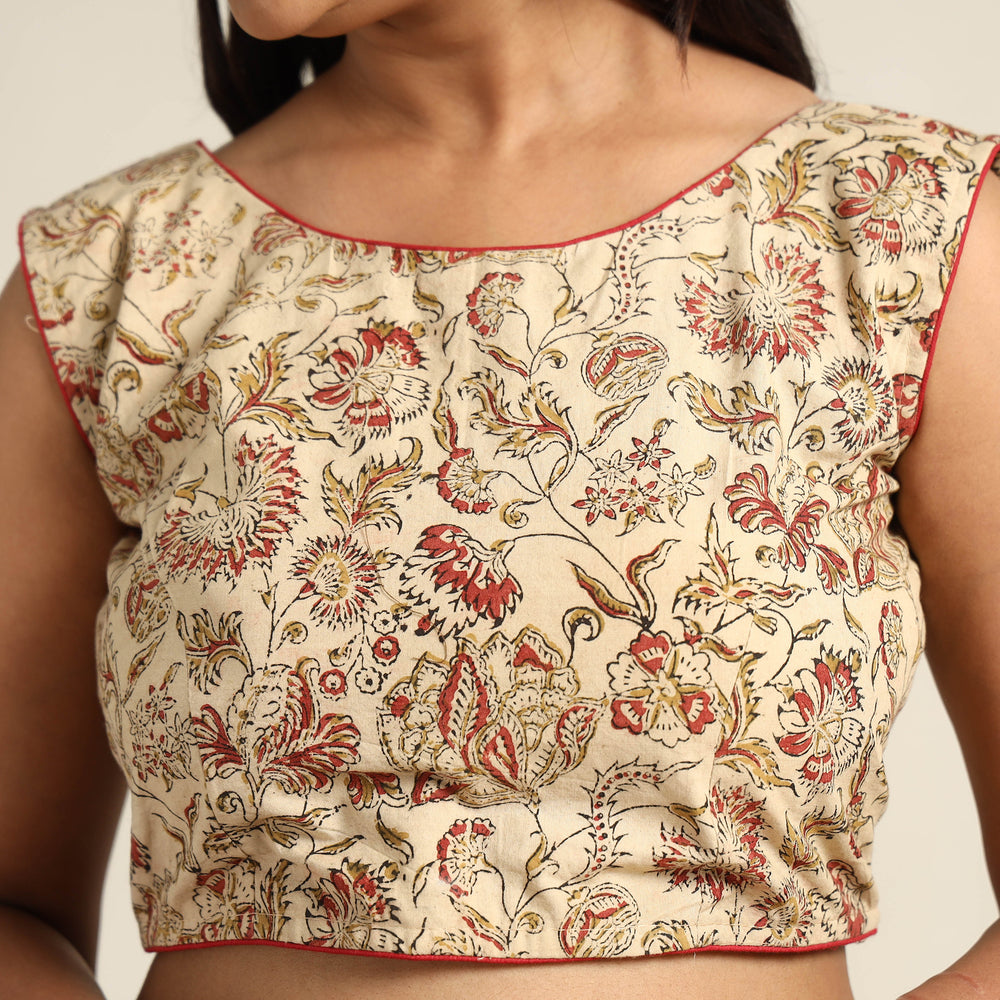 Kalamkari Stitched Blouse