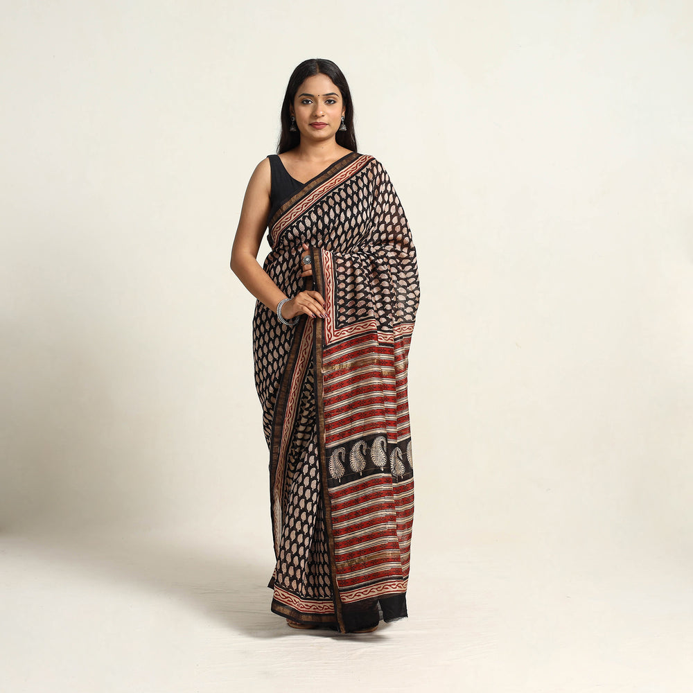 Bagru Saree