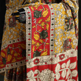 Kalamkari Printed Cotton Saree 44