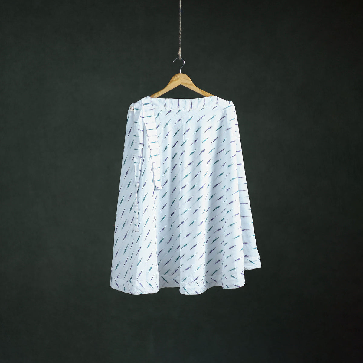 Pochampally Ikat Cotton Wrap Around Skirt 63
