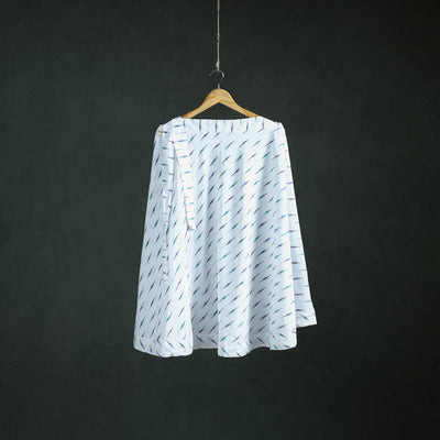 Pochampally Ikat Cotton Wrap Around Skirt 63