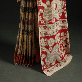 Kalamkari Printed Cotton Saree 44