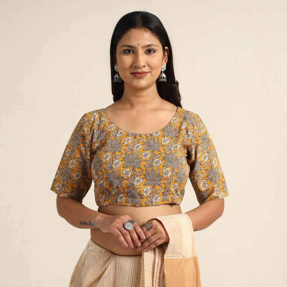 Kalamkari Stitched Blouse 