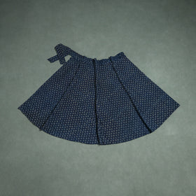 Ajrakh Hand Block Print Cotton Wrap Around Skirt 27