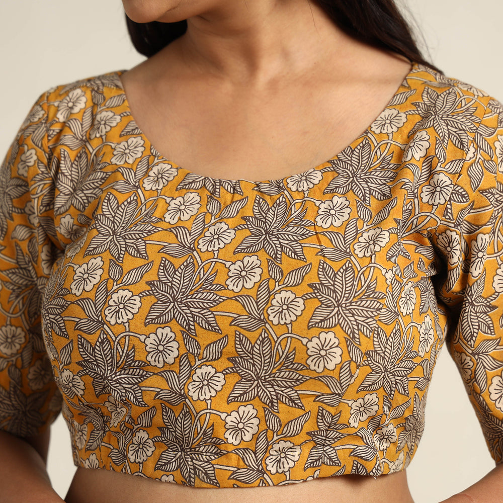 Kalamkari Stitched Blouse 