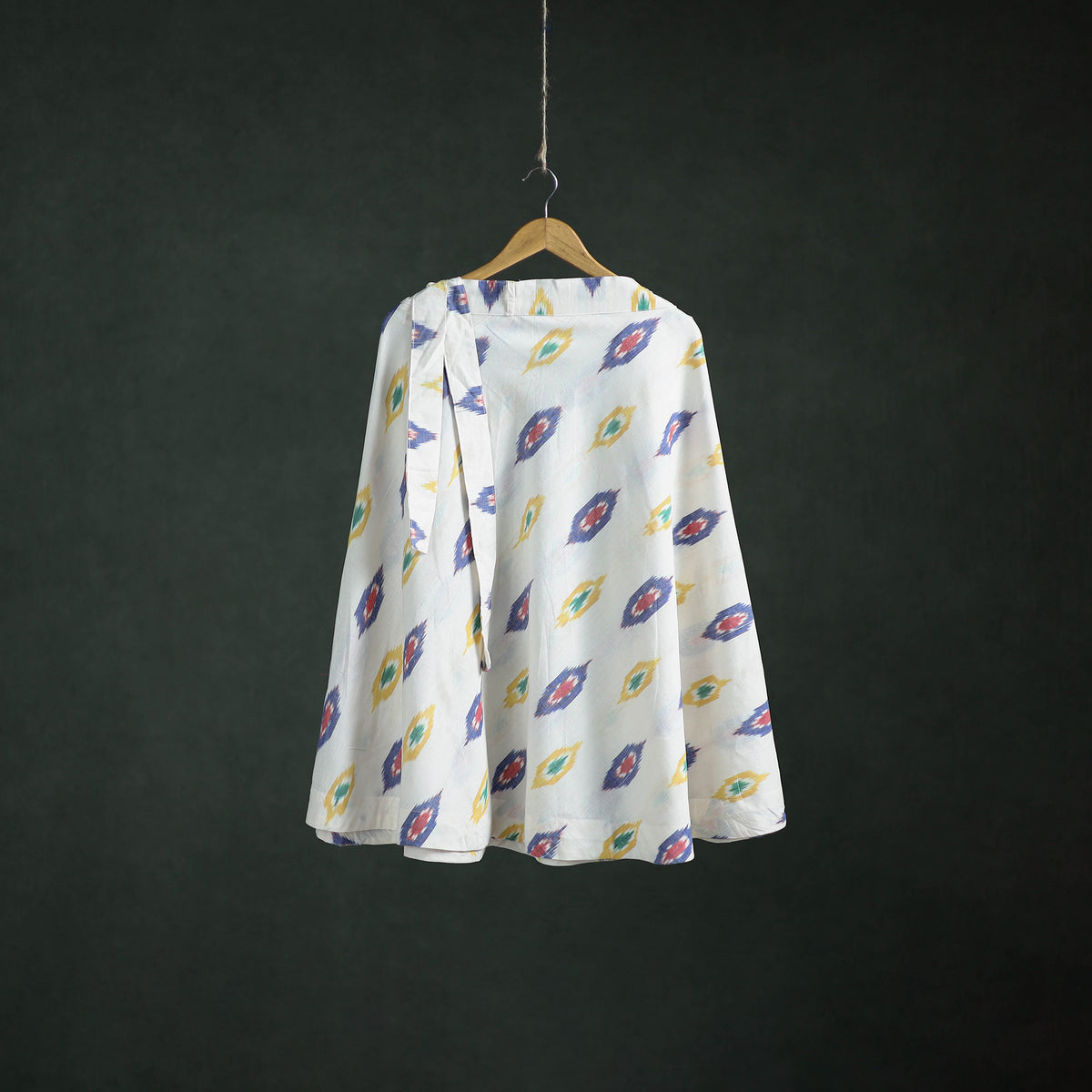Pochampally Ikat Cotton Wrap Around Skirt 64