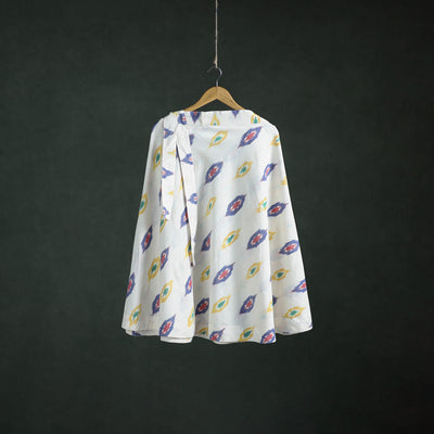 Pochampally Ikat Cotton Wrap Around Skirt 64