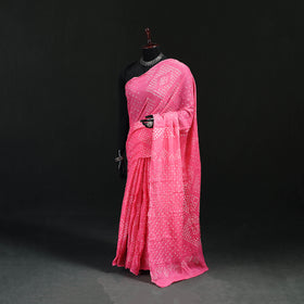 Kutch Bandhani Tie-Dye Cotton Saree 94