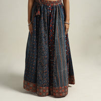 Ajrakh Patchwork Skirt 