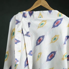 Pochampally Ikat Cotton Wrap Around Skirt 64