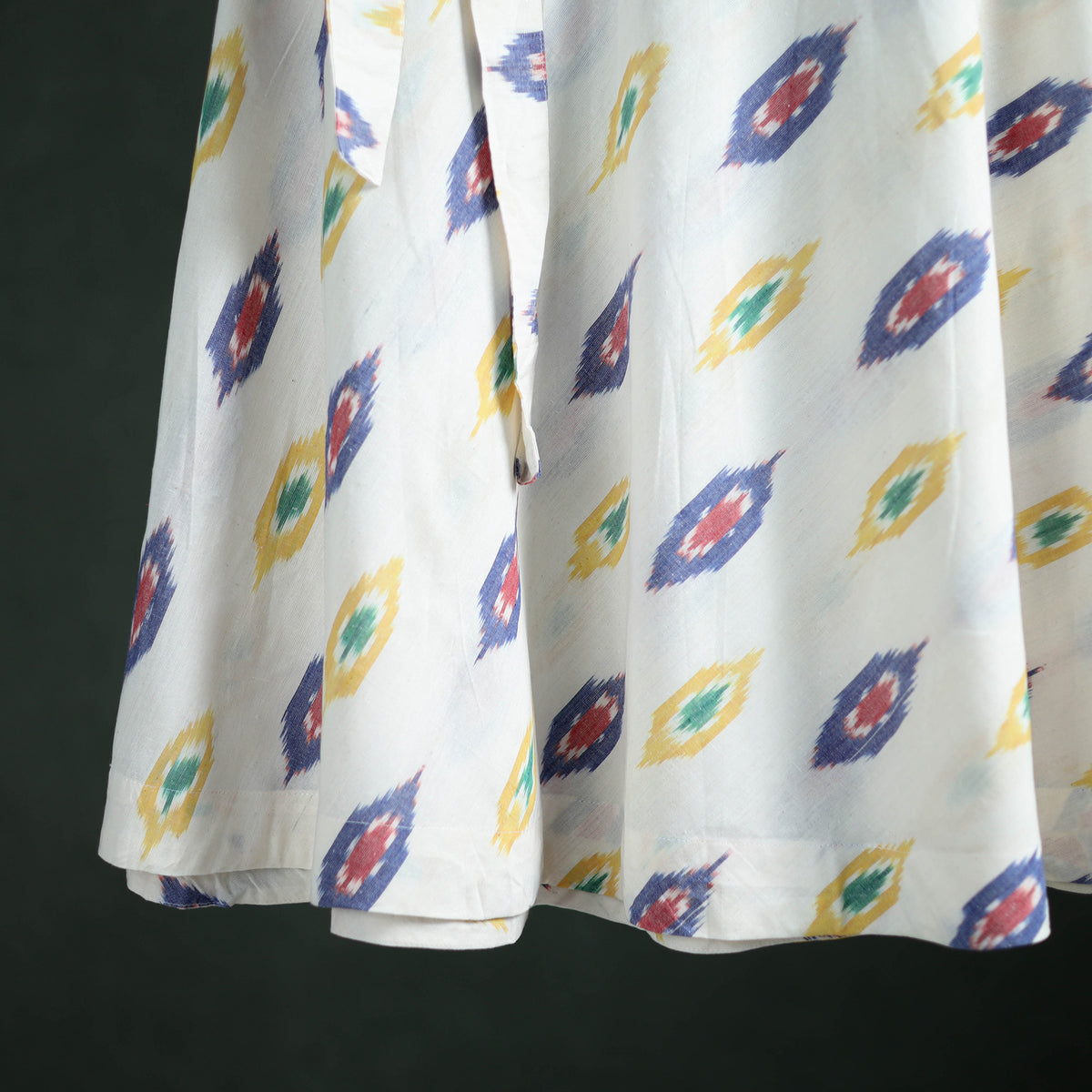 Pochampally Ikat Cotton Wrap Around Skirt 64