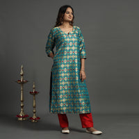 Banarasi Brocade Silk Kurta with Pant Set
