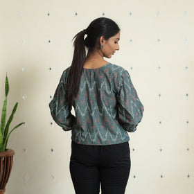 pochampally crop top