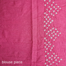 Kutch Bandhani Tie-Dye Cotton Saree 94