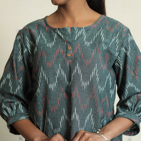 pochampally crop top