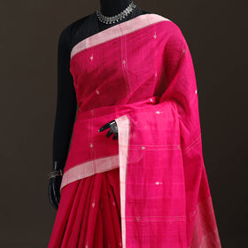 Srikakulam Jamdani Buti Pure Handspun Handloom Cotton Saree 45