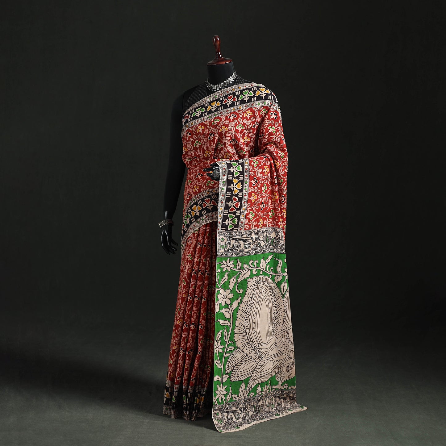 Kalamkari Printed Cotton Saree 46