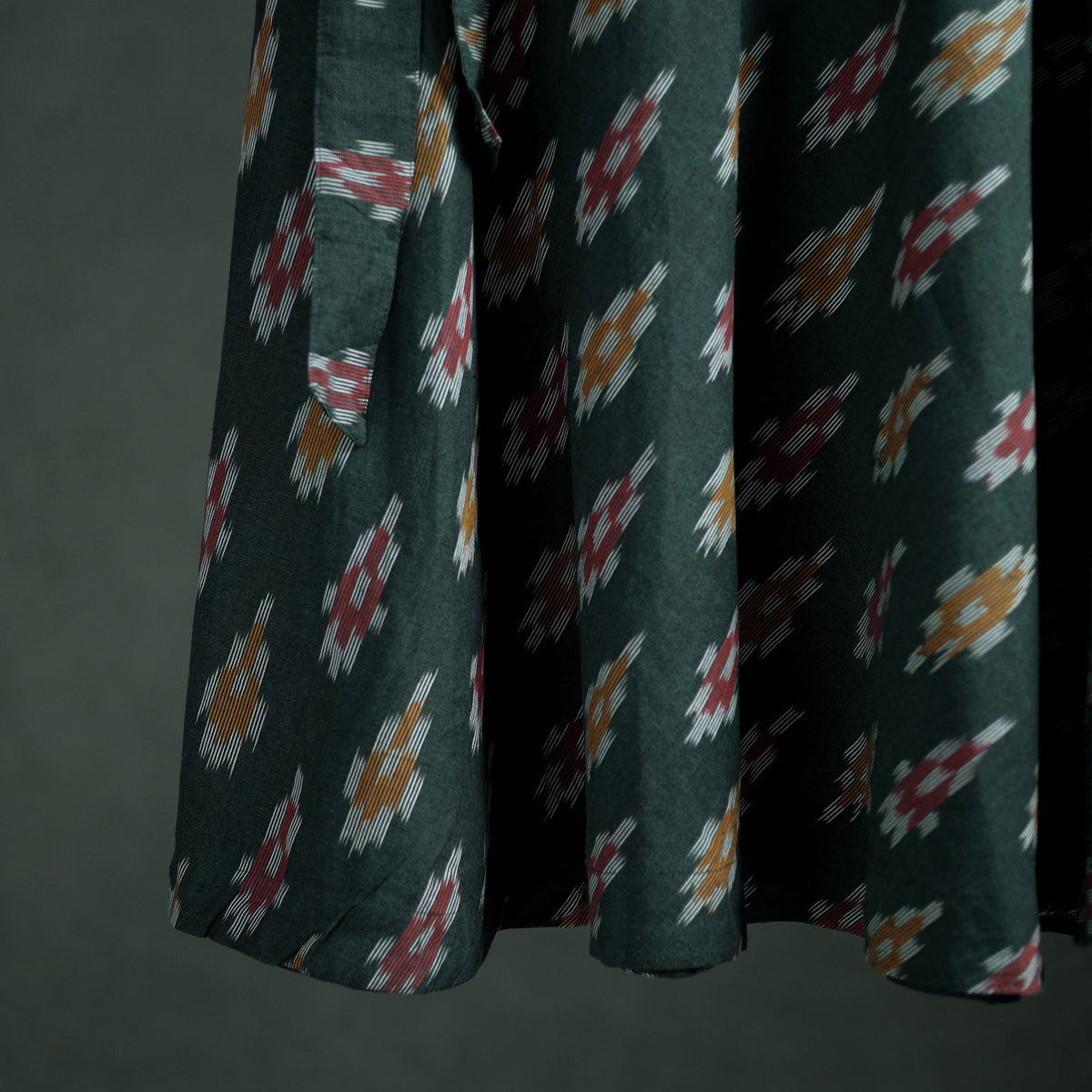 Pochampally Ikat Cotton Wrap Around Skirt 65