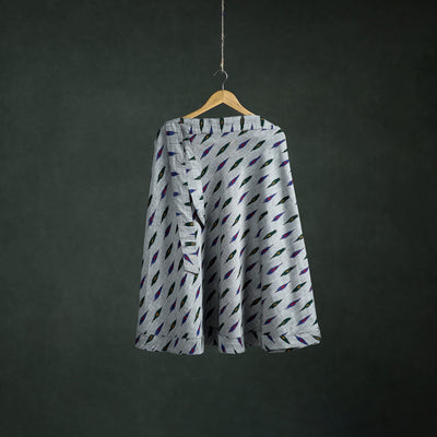 Pochampally Ikat Cotton Wrap Around Skirt 66