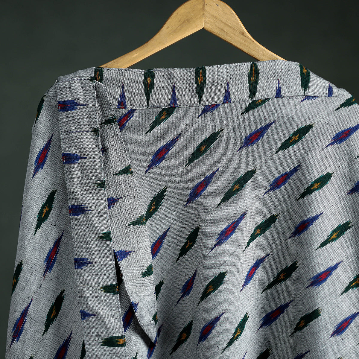 Pochampally Ikat Cotton Wrap Around Skirt 66