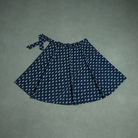 Pochampally Ikat Cotton Wrap Around Skirt 19