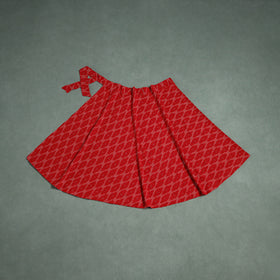 Pochampally Ikat Cotton Wrap Around Skirt 18