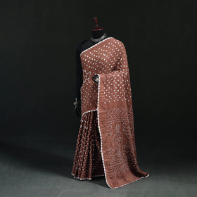Kutch Bandhani Tie-Dye Cotton Saree 103