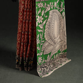 Kalamkari Printed Cotton Saree 46