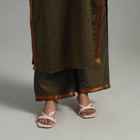 Buy Cotton Green Dharwad Kurta Set with Palazzo & Dupatta