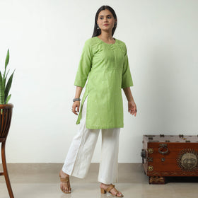 jacquard kurta