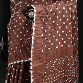 Kutch Bandhani Tie-Dye Cotton Saree 103