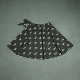 Pochampally Ikat Cotton Wrap Around Skirt 16
