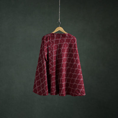 Pochampally Ikat Cotton Wrap Around Skirt 68