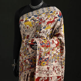 Kalamkari Printed Cotton Saree 47