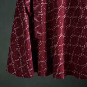 Pochampally Ikat Cotton Wrap Around Skirt 68