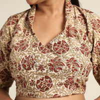 Kalamkari Stitched Blouse