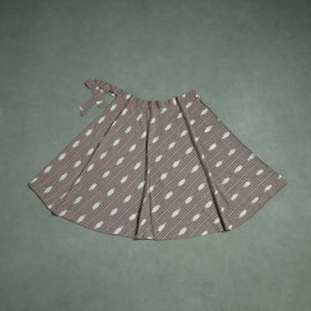 Pochampally Ikat Cotton Wrap Around Skirt 13