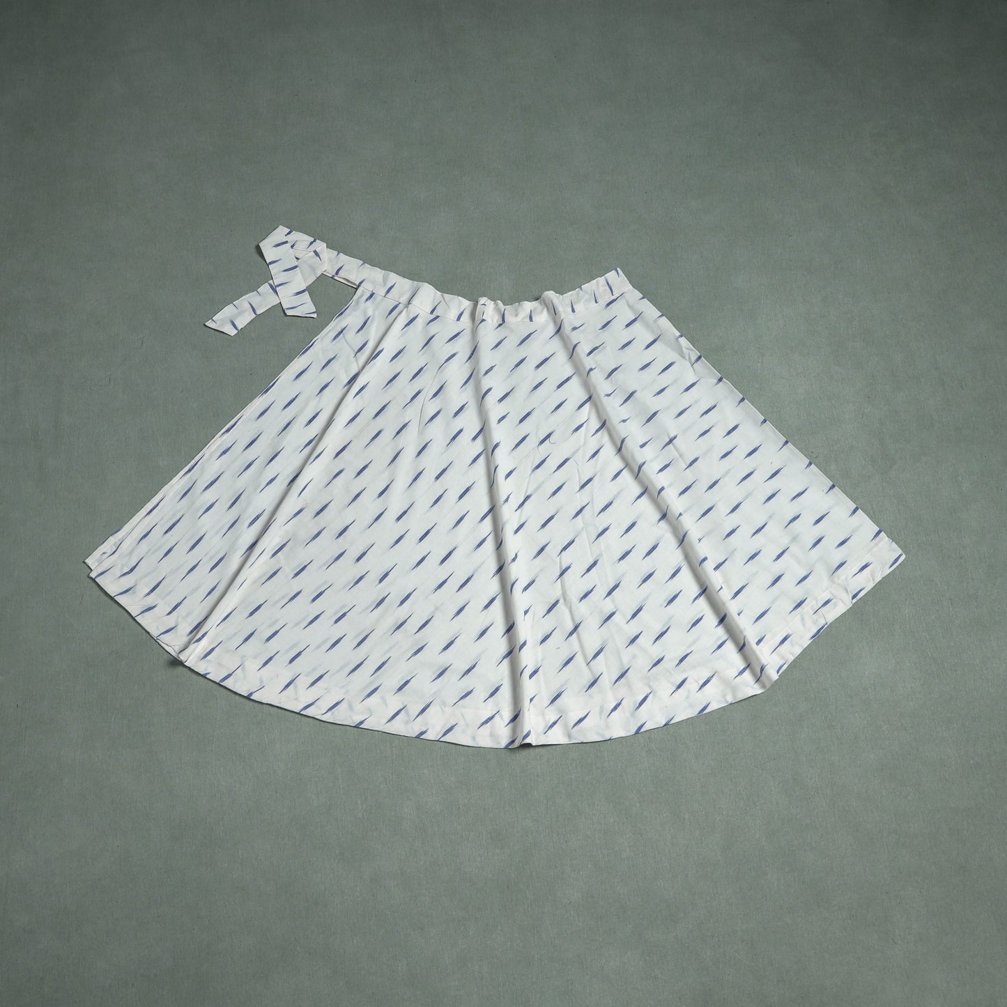 Pochampally Ikat Cotton Wrap Around Skirt 12