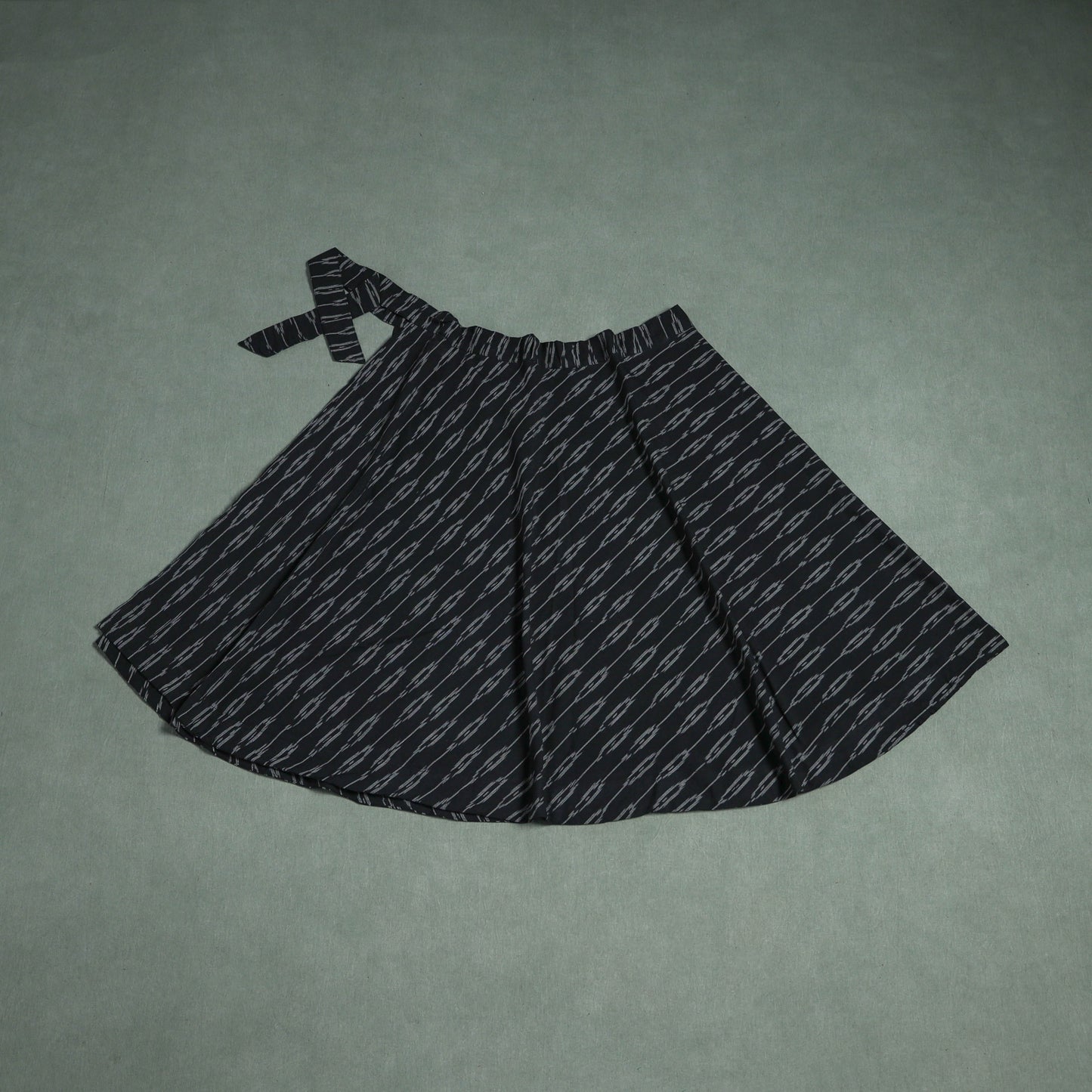Pochampally Ikat Cotton Wrap Around Skirt 11