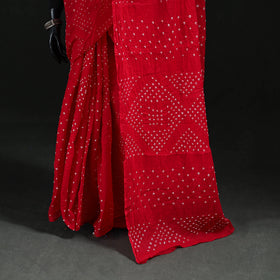 Kutch Bandhani Tie-Dye Cotton Saree 96