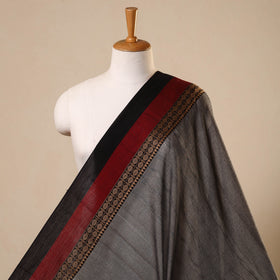  Grey Mercerised Cotton Dharwad Fabric