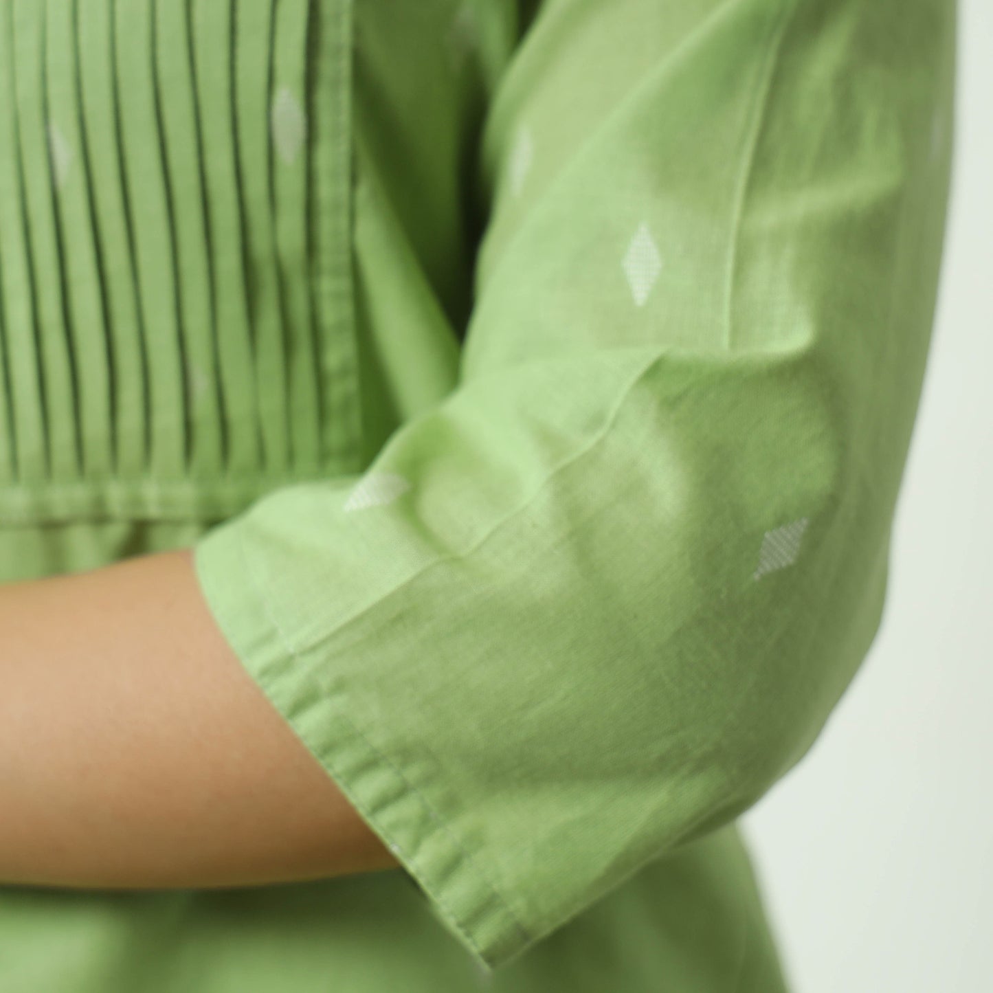jacquard kurta