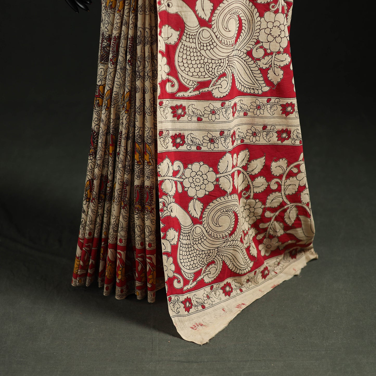 Kalamkari Printed Cotton Saree 48